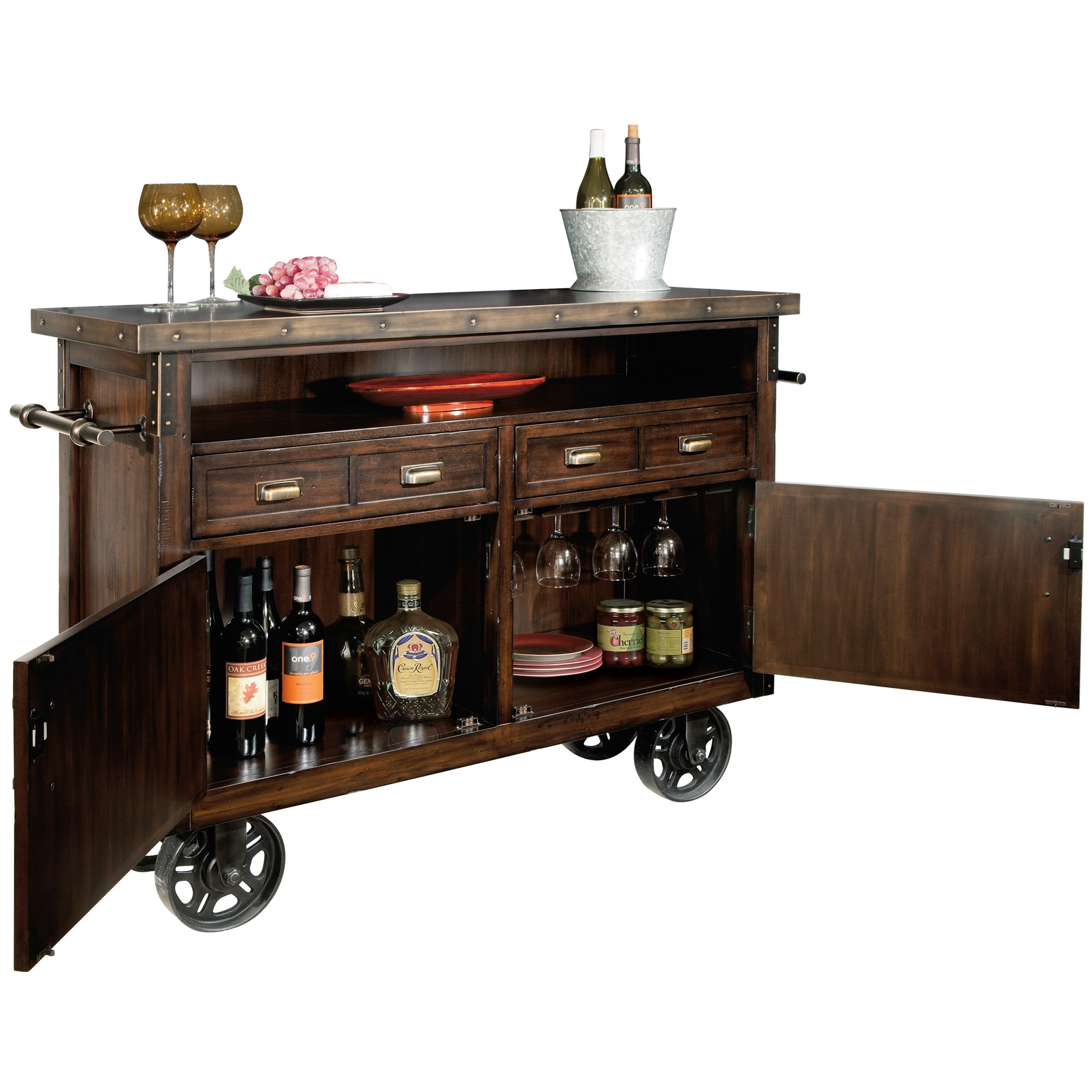 Wine and bar console clearance